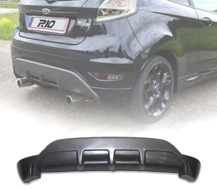 Diffuseur Arrière Pour Ford Fiesta Look St 09- Noir, Auto-onderdelen, Carrosserie, Verzenden