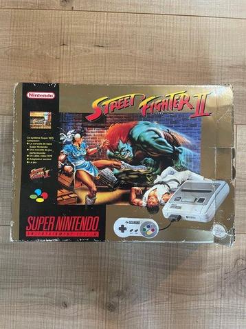 Nintendo - Snes - Street Fighter II pack - Videogameconsole beschikbaar voor biedingen