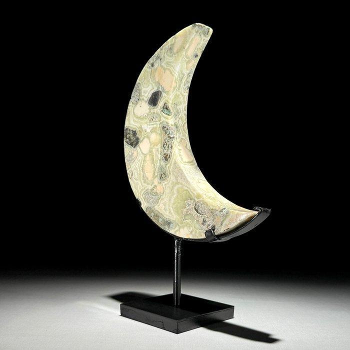Geen minimaleprijs - Een prachtige onyx Maanvormig halve, Antiek en Kunst, Kunst | Designobjecten