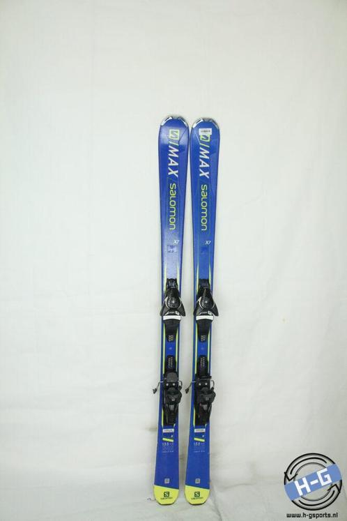 Refurbished - Ski - Salomon S Max X7 - 155, Sport en Fitness, Skiën en Langlaufen, Ski, 140 tot 160 cm, Gebruikt, Salomon, Ski's