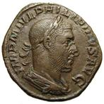 Romeinse Rijk. Philip I (244-249 n.Chr.). Sestertius Annona