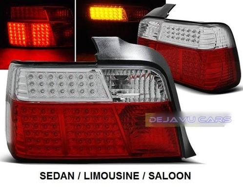 Rood/Wit LED Achterlichten voor BMW 3 Serie E36, Auto diversen, Tuning en Styling, Ophalen of Verzenden