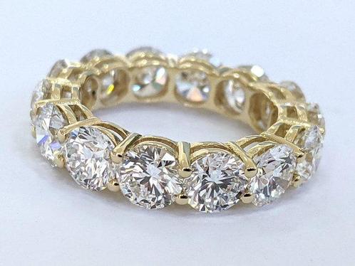 Zonder Minimumprijs - Eeuwigheidsring - 18 karaat Geel goud, Handtassen en Accessoires, Antieke sieraden