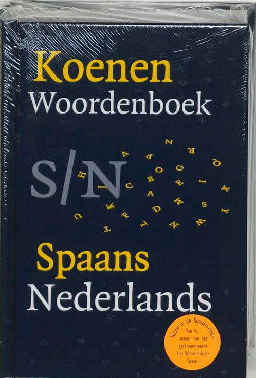 Koenen woordenboek / Spaans-Nederlands / Koenen, Boeken, Woordenboeken, Gelezen, Verzenden
