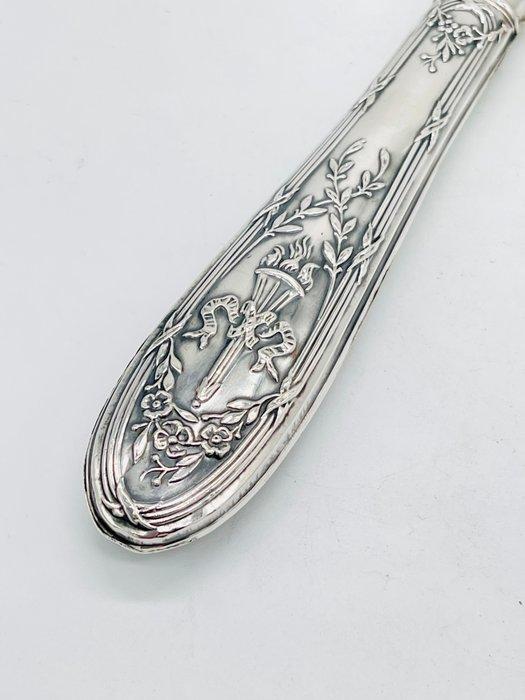 Taartschep - .800 zilver - 1900-1910 - Art nouveau, Antiek en Kunst, Antiek | Zilver en Goud