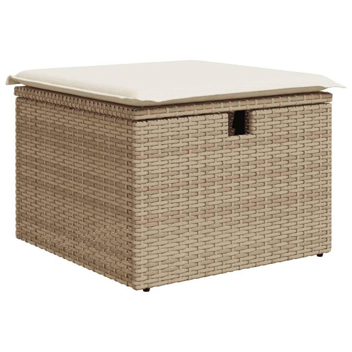 Tuinkruk Poly Rattan Beige | Retour Deal | 61% Korting!, Tuin en Terras, Tuinstoelen, Nieuw, Verzenden