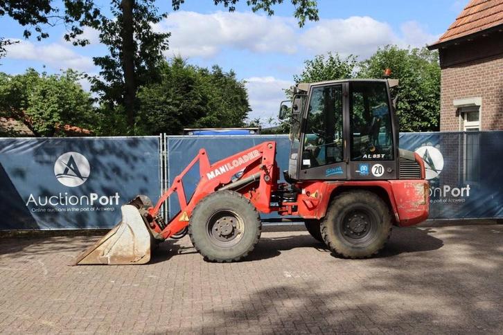 Veiling: Wiellader Manitou AL 85 T Diesel 2002, Zakelijke goederen, Machines en Bouw | Kranen en Graafmachines, Ophalen