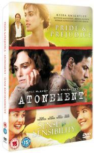 Atonement/Pride and Prejudice/Sense and Sensibility DVD, Cd's en Dvd's, Dvd's | Overige Dvd's, Zo goed als nieuw, Verzenden