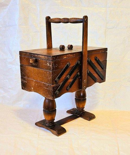 Gereedschapskist - Hout, Antiek en Kunst, Curiosa en Brocante