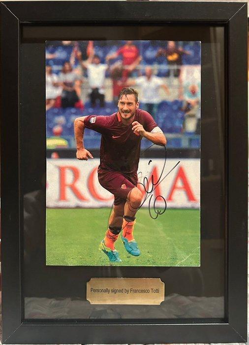 AS Roma - Calcio - Francesco Totti - 2013 - Foto, kader, Verzamelen, Overige Verzamelen