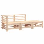 Loungeset Massief Grenen - Retour Deal - Perfect voor DIY!, 4 zitplaatsen, Verzenden, Nieuw, Loungeset