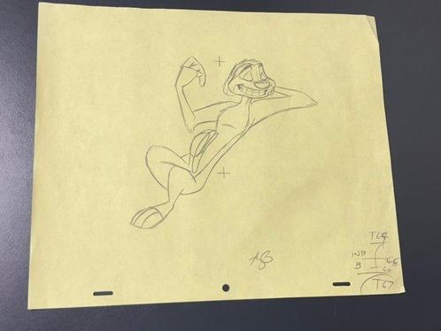 Walt Disney - Dessin danimation original de Timon - Timon &, Boeken, Strips | Comics