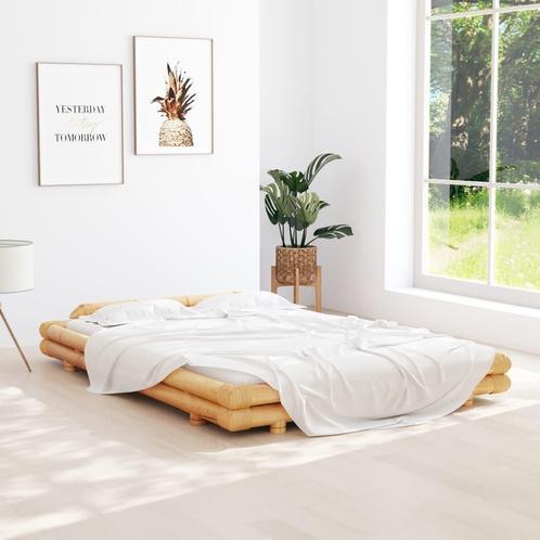vidaXL Bedframe bamboe 140x200 cm, Huis en Inrichting, Slaapkamer | Bedden, Nieuw, Verzenden