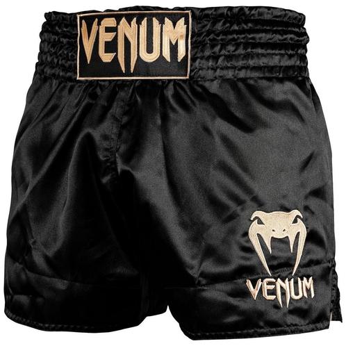 Venum Classic Muay Thai Kickboks Broekjes Zwart Goud, Vêtements | Hommes, Vêtements de sport, Envoi