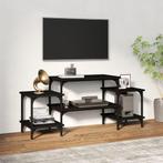 vidaXL Tv-meubel 117x35x52 cm bewerkt hout zwart, Verzenden, Nieuw