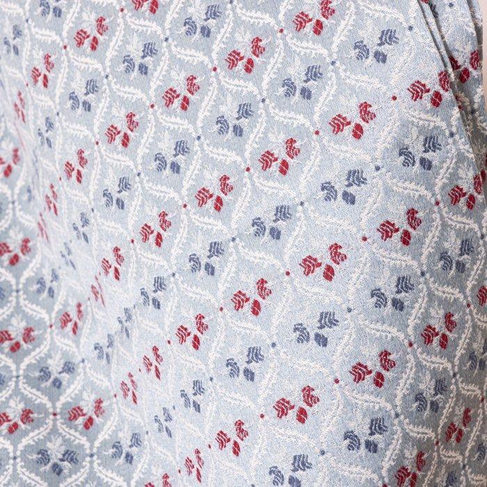 Tessuto Gobelin di Alta Qualità – Mini Damast Lichtblauw -, Antiquités & Art, Tapis & Textile