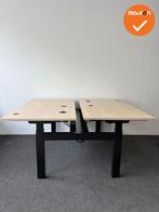 Vepa Presto Duo zit-sta bureau - 140x80 - memory bediening -, Werkplek, Ophalen of Verzenden, Gebruikt, Bureau