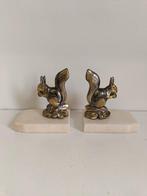 Boekensteunen (2) - Zinklegering - Serre livres Art déco