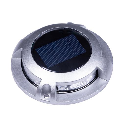 Buitenverlichting zonne-energie Solar Decklight RVS, Tuin en Terras, Buitenverlichting, Verzenden