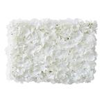 Witte Wanddecoratie Bloemen 63cm, Verzenden, Nieuw