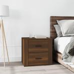 vidaXL Nachtkastje 50x39x47 cm bruin eikenkleur, Verzenden, Nieuw