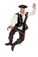 Piraten Kostuum Luxe, Verzenden, Nieuw