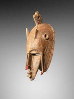 Bambara-masker (38 CM) - oorlogs masker - Bambara - Mali, Antiek en Kunst