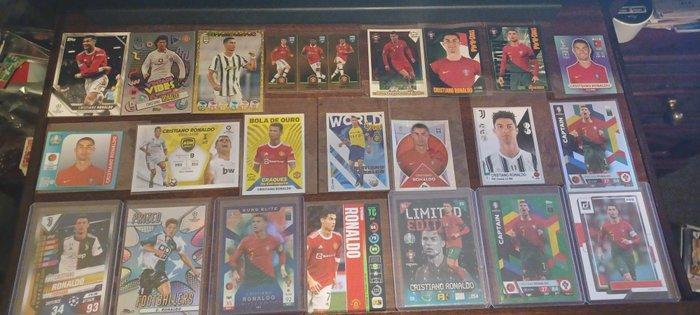 Different brands - Ronaldo Stickers & Cards - 22 All, Verzamelen, Stickers