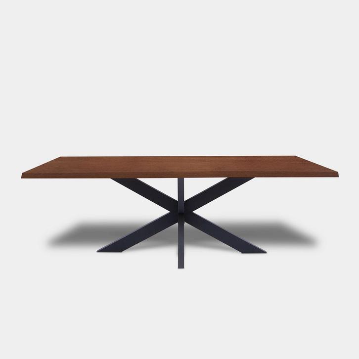 Tafel Boomstam eikenhout  Matrix  200x100, Huis en Inrichting, Tafels | Eettafels
