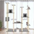 vidaXL Kattenmeubel met sisal krabpalen 174 cm lichtgrijs, Dieren en Toebehoren, Verzenden, Nieuw