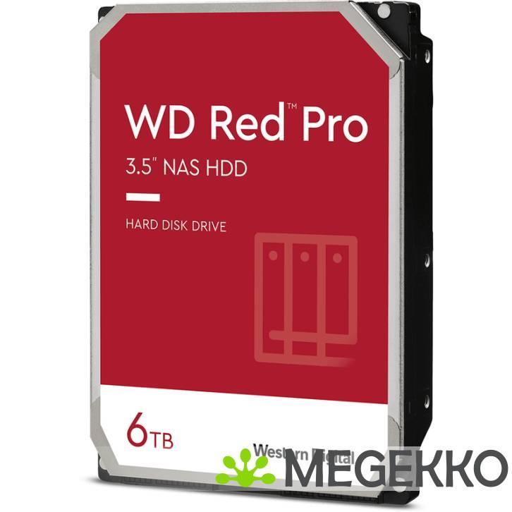 Western Digital Red Pro WD6005FFBX 6TB, Computers en Software, Harde schijven, Nieuw, Verzenden