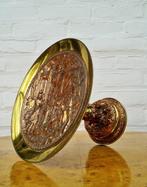 P D - Antieke bronzen Tazza met mythologische scènes,, Antiek en Kunst