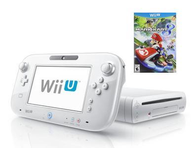 Wii U Console 8GB Wit + Gamepad (Mario Kart 8 Bundel), Games en Spelcomputers, Spelcomputers | Nintendo Wii U, Zo goed als nieuw