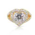 Sans Prix de Réserve - Bague - 18 carats Or jaune -  4.06ct., Bijoux, Sacs & Beauté, Bagues