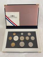 France. Lot de 2 coffrets BE: Euros 1999 et Francs 2001, Postzegels en Munten