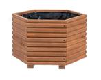Plantenbak Amber 40 x 40 x 25 cm, Tuin en Terras, Verzenden, Nieuw