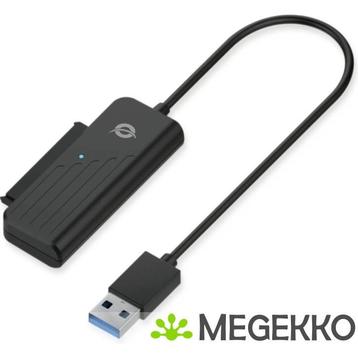 Conceptronic ABBY01B kabeladapter/verloopstukje USB A SATA, Verzenden