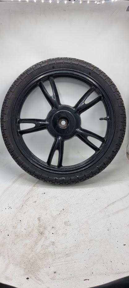 Peugeot Tweet Evo 2020 Achtervelg Zwart (band lek), Fietsen en Brommers, Brommeronderdelen | Scooters, Frame, Overige merken, Ophalen of Verzenden