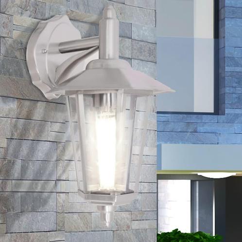 vidaXL Wandlantaarn hangend voor buiten roestvrij staal, Tuin en Terras, Buitenverlichting, Nieuw, Verzenden