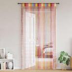 vidaXL Koordgordijnen 2 st Veelkleurig 140x250 cm, Verzenden, Nieuw