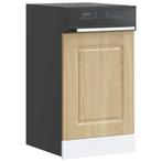 vidaXL Vaatwaspaneel Kalmar 45x1,5x67 cm bewerkt hout sonoma, Verzenden, Nieuw