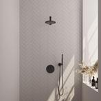 Thermostatische Inbouwdoucheset Brauer Carving Met Ronde, Doe-het-zelf en Bouw, Ophalen of Verzenden, Nieuw, Chroom, Kraan