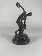 Naar Myron - sculptuur, Discuswerper - 25.5 cm - Brons,