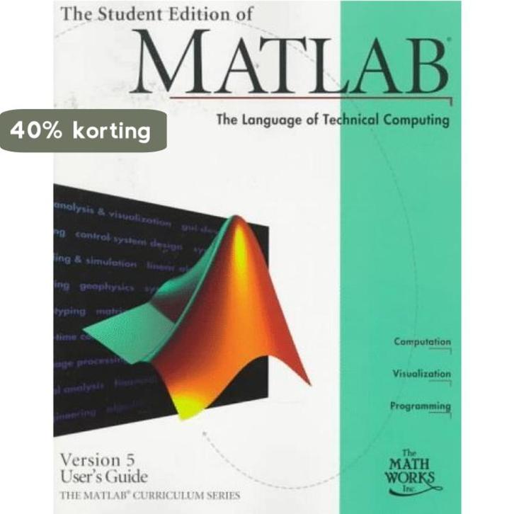 The Student Edition of Matlab 9780132725507 Duane Hanselman, Boeken, Taal | Engels, Gelezen, Verzenden