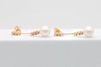 Oorbellen - 18 karaat Roségoud Diamant (Natuurlijk) - Parel, Nieuw