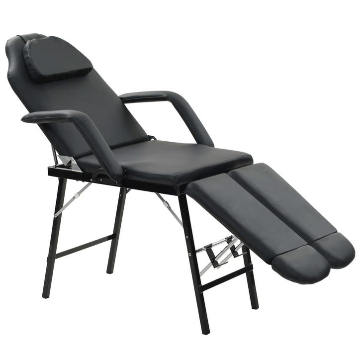 vidaXL Gezichtsbehandelstoel draagbaar 185x78x76 cm, Sport en Fitness, Massageproducten, Nieuw, Verzenden