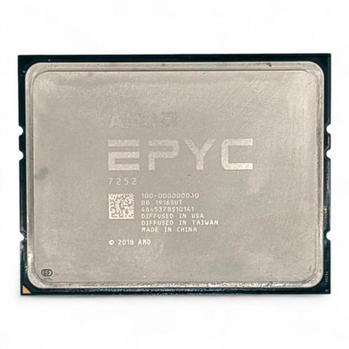 AMD Epyc 7252 [DELL LOCKED ! ! ]  - 8 Cores, 16 Threads,, Computers en Software, Processors, 3 tot 4 Ghz, Refurbished, Verzenden