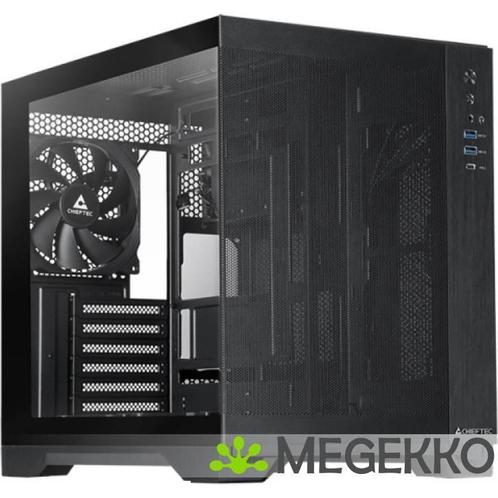 Chieftec Visio Air Black Gaming Dual-Chamber, Computers en Software, Computerbehuizingen, Nieuw, Verzenden
