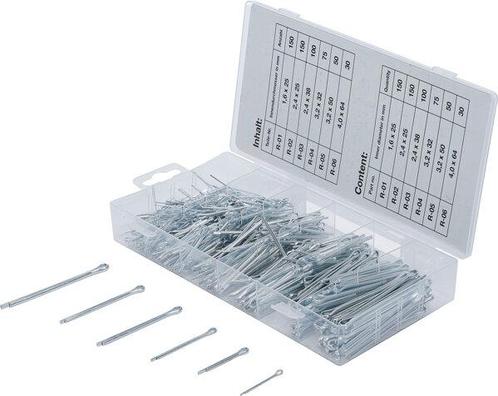 Bgs Technic Splitpen assortiment diameter 1,6 - 4,0 mm 555-d, Auto diversen, Autogereedschap, Verzenden