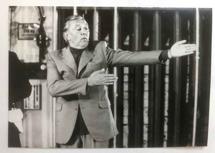 KIPA/Antenne 2 - Jacques Tati - Parade – 3 photos de presse, Collections, Cinéma & Télévision